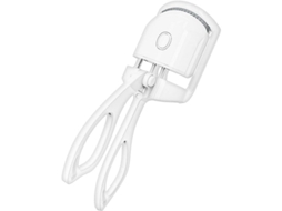 Crispador de Cílios Aquecido Linjou Recarregável com Tampas de Silicone (branco)