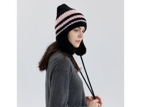 Gorro De Mulher Kyky Tricotada Universitã Rio Retrã Listras Amarraã Lã Multicor (tamanho Ãºnico.)