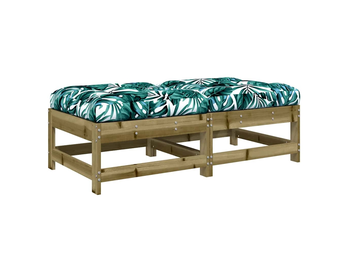 Garden Footstool, Garden Footstools Vidaxl Marrom Madeira De Pinho Impregnada (n/a)