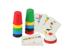Juego De Apilar Vasos Para Niños Competitivo Educativo Colorido Interactivo Entrenamiento De Velocidad Quick Stack Cups Set