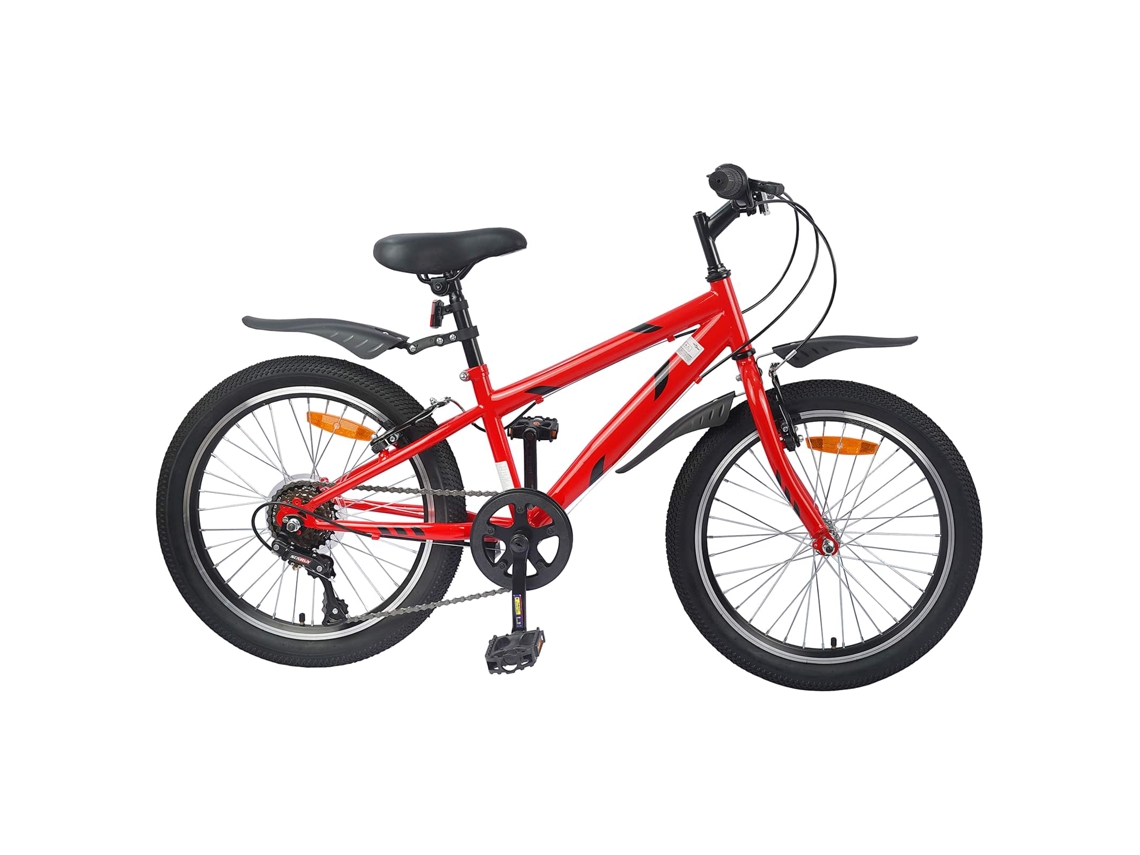 Bicicleta Infantil Vidaxl Vermelho Aço (112,5 X 51 X 75 Cm)