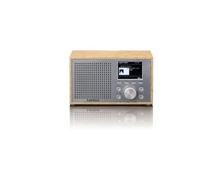 Rádio Dab/Fm Compacto e com Bluetooth Dar-017Wh Madeira LENCO