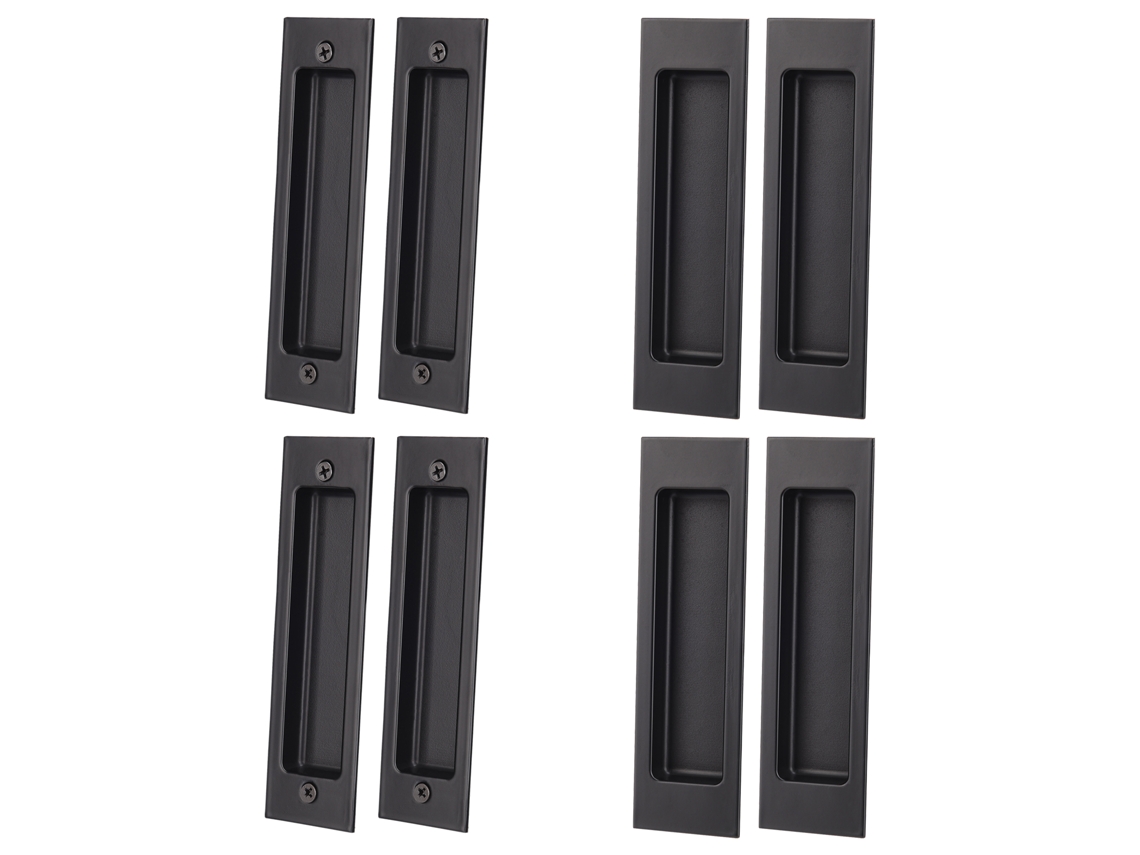 Laxiscreed Puxadores Embutidos Emparelhados Com Design Oculto, Ideal Para Móveis Modernos E Fácil Instalação