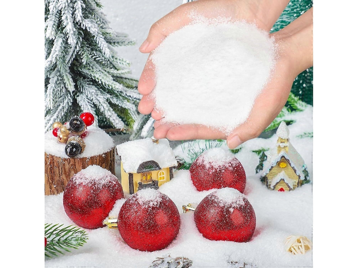 Neve Artificial 200g, Decoração De Natal