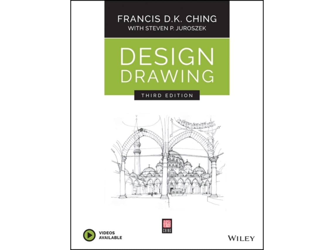 Livro Design Drawing, Third Edition de Francis D K Ching (Inglês)
