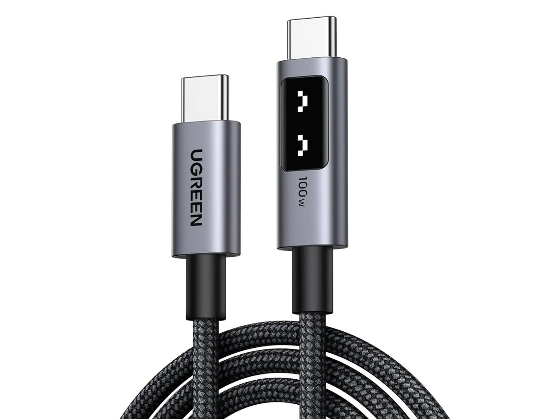 Cabo De Carga Rápida Uno Usb-c, 100 W Pd, 1 M
