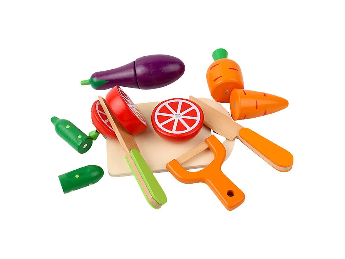 8Pcs Brinquedo Vegetal de Simulação ALLINLESS