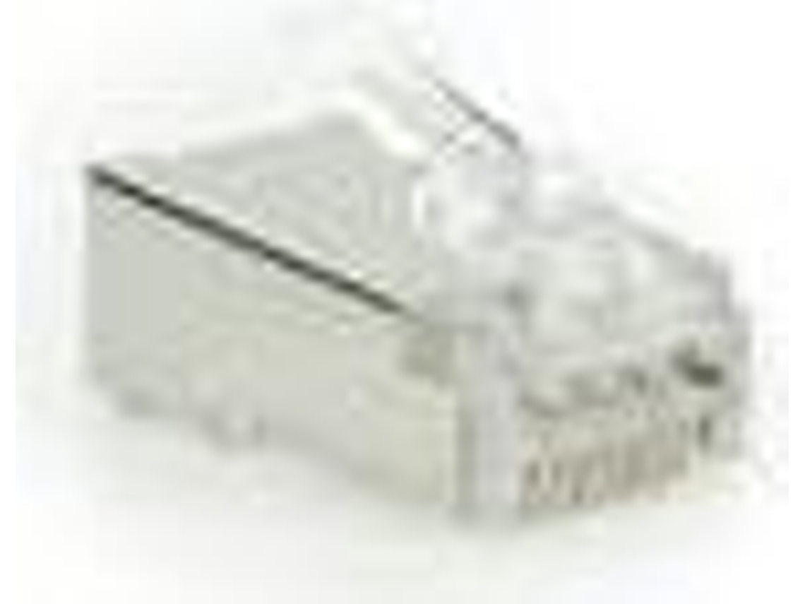 Cat6a Pass Through Shielded Modular Rj45 Connector Act (td168p)