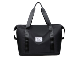 Mochila Preta De Grande Capacidade Para Atividades Ao Ar Livre, Fitness E Viagens.