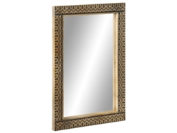 Bathroom Mirror, Bathroom Mirrors Vidaxl Marrom Madeira De Mangueira