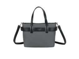 Bolsa De Mão Para Mulher Coleção Eden Bicolor Com Alça Ajustável