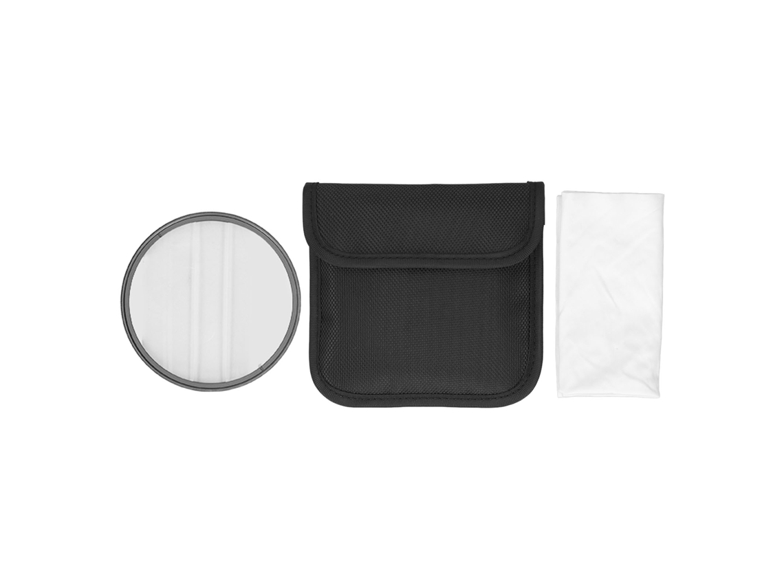 Double Half Moon Prism Special Effect Filter Camera Center Field Separation Diopter Filter Photography Slr Camera Accessories 82mm LAXISCREED