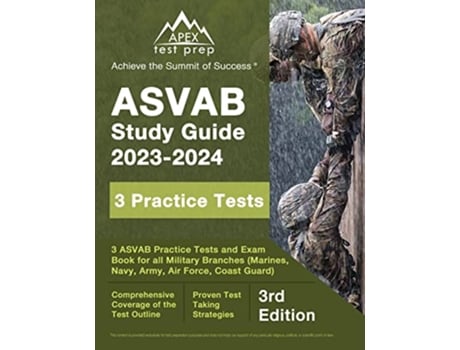 Livro ASVAB Study Guide 20232024 de J M Lefort (Inglês)