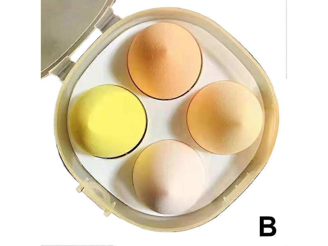 Conjunto De Esponjas De Maquiagem Beauty Egg Para Base E Base Com Caixa De Ovo Perfeita Everley891