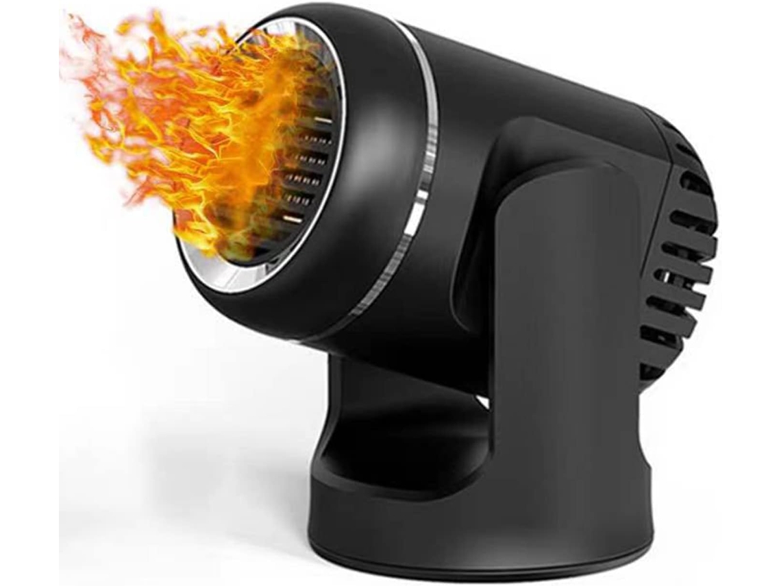 Aquecedor De Carro 12v,desembaçador Portátil,rápido Aquecimento E Resfriamento,base Giratória 360°,para Carro,suv,caminhão Btforus