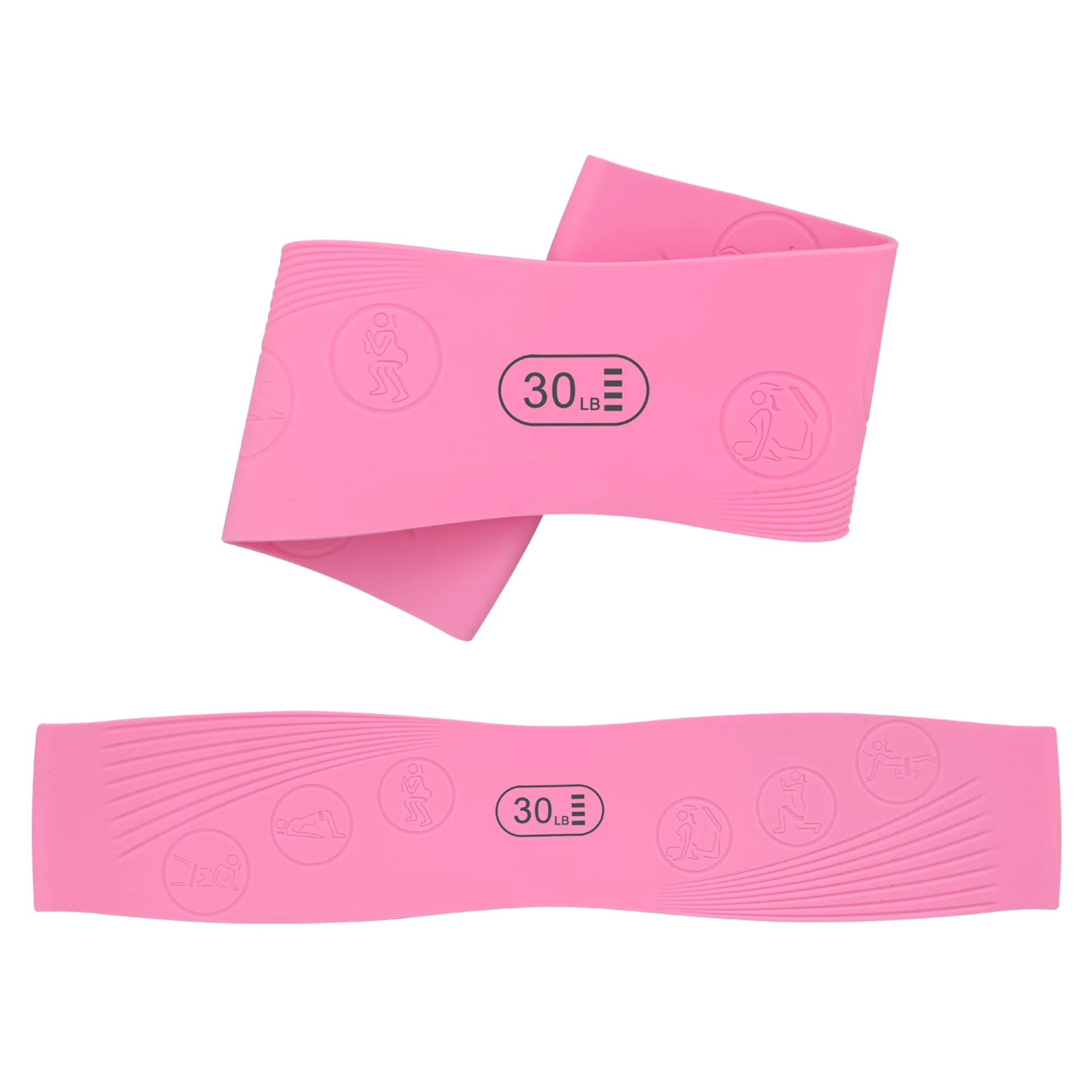 Faixa De Resistência De Silicone (13,6 Kg), 5 Níveis De Resistência