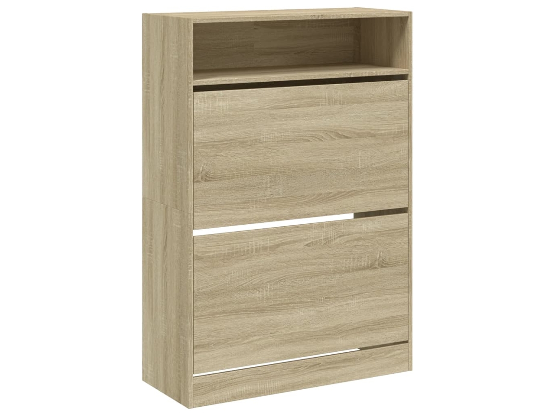 Shoe Cabinet, Shoe Cabinets Vidaxl Marrom Madeira Processada (n/a)