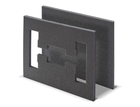 Inserto Em Espuma Tood 2 Peças Para Caixa Profissional Empilhável 40x30x4 Cm
