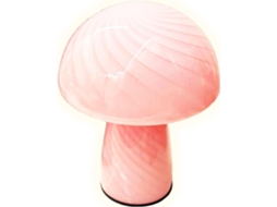 Luminária de mesa moderna em formato Cogumelo, portátil, com 3 núcleos.