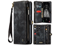 Capa De Couro Multifuncional Destacável Para Samsung Galaxy S23 Ultra 5g Me 008