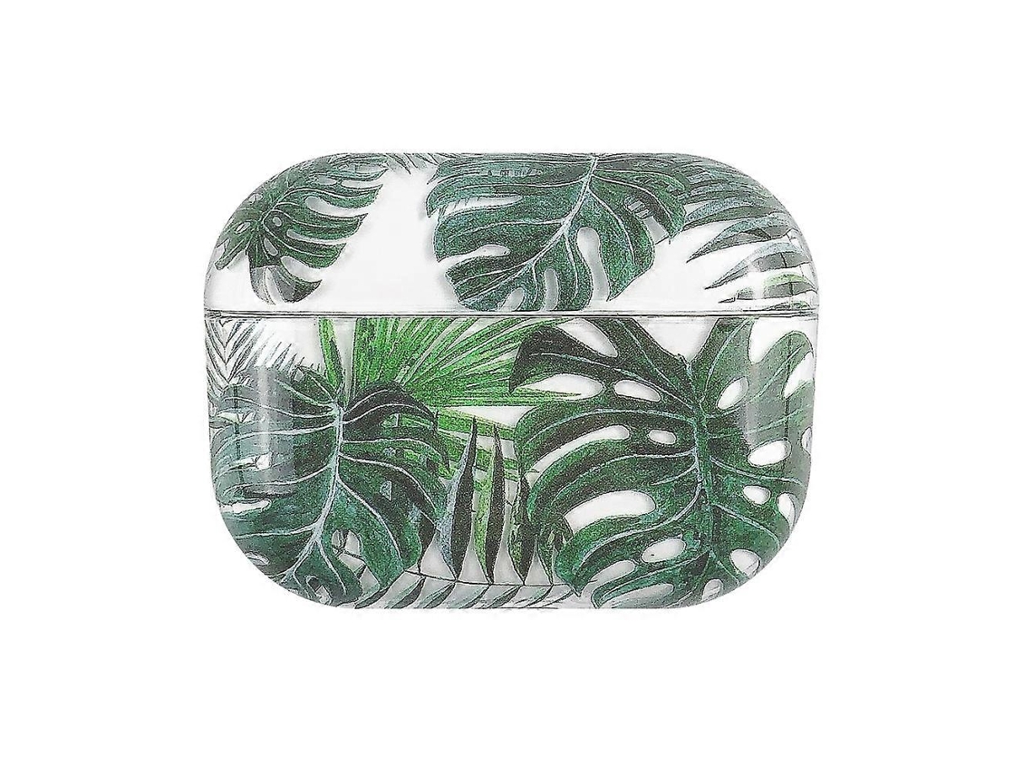 Camada protetora rígida de policarbonato com estampa de frutas em tom bronze para fones de ouvido AirPods Pro GIECY (f01)