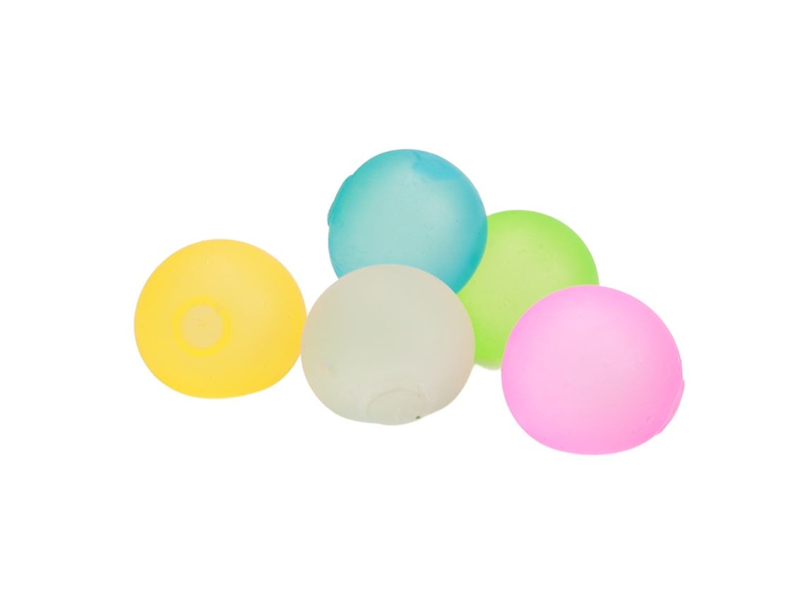 5pcs Bola de Açúcar TPR Anti Stress Business, 4cm/1.6in, Inquebrável