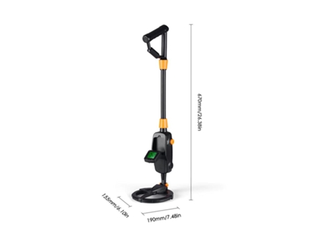 Detetor de Metais TRENDPROTON Impermeável Criança Md1008A Lcd Caçador de Tesouros Kids