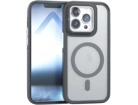 Capa Magsafe Proteção Câmera para iPhone 15 Pro MISTERCAPAS Preto