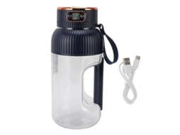 Mini liquidificador portátil 150w, 1200ml, para viagens, academia, atividades ao ar livre