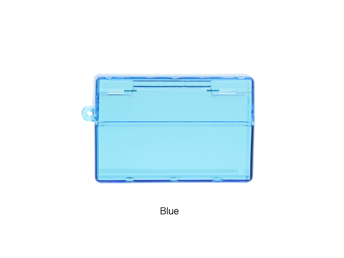 Capa Para Cartuchos De Cigarro Aquecidos Sem Combustão Iqos Iluma 6ª/7ª Geração 8.5x5.3x2.05cm Plástico Azul Transparente Fwinl