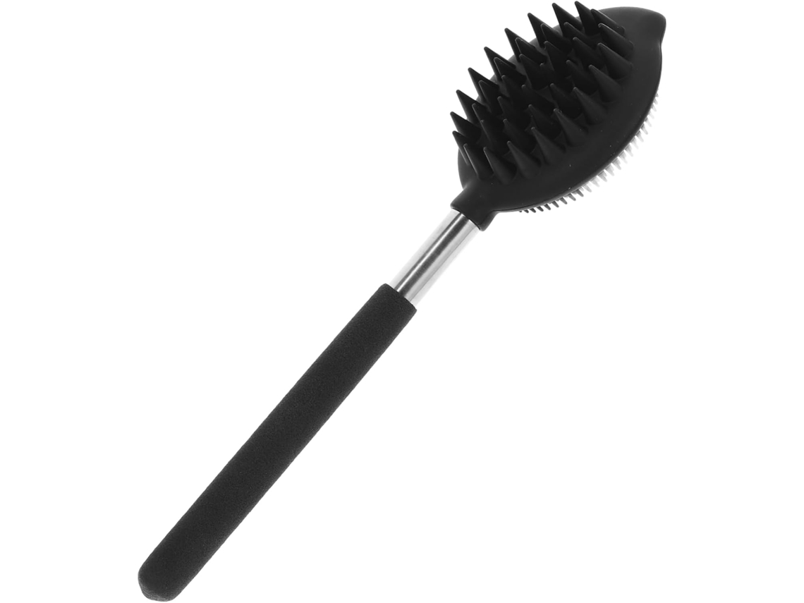 Escova De Banho Silicone Com Cabo Longo Hemobllo, Escova Corporal, Esfoliante Para As Costas, Para Limpeza E Massagem