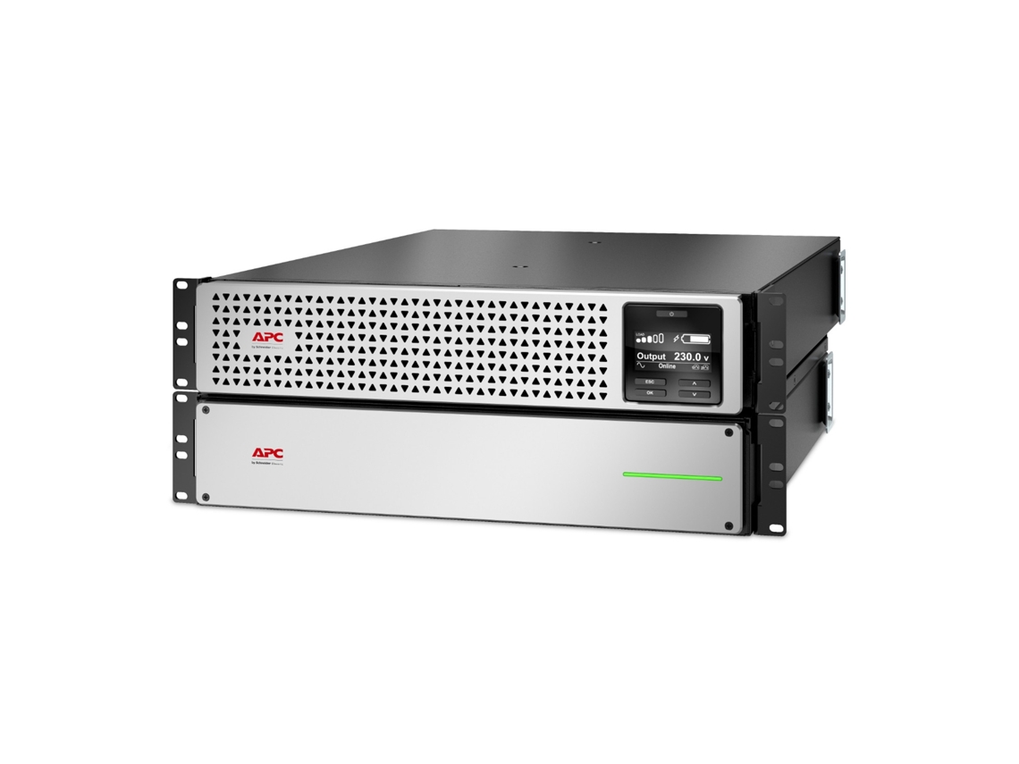 Fonte de alimentação ininterrupta APC Srtl2200Rm4Uxli-Nc Ups dupla conversão online 3 Kva 1980 W 8 tomadas CA