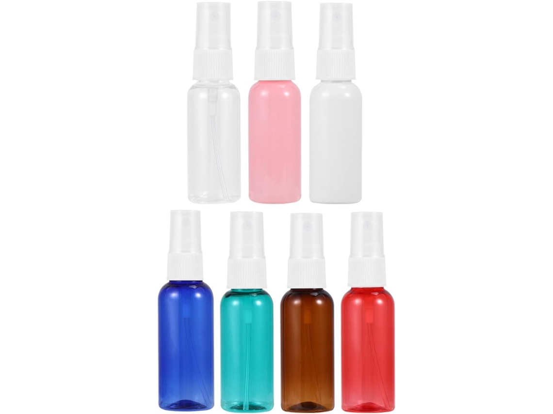 Conjunto De 7 Frascos De Perfume Spray Recarregáveis