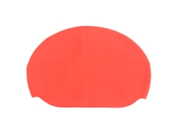 Funda Impermeável Para Casco De Bicicleta Com Gel Elástico Protetor De Chuva Vermelho