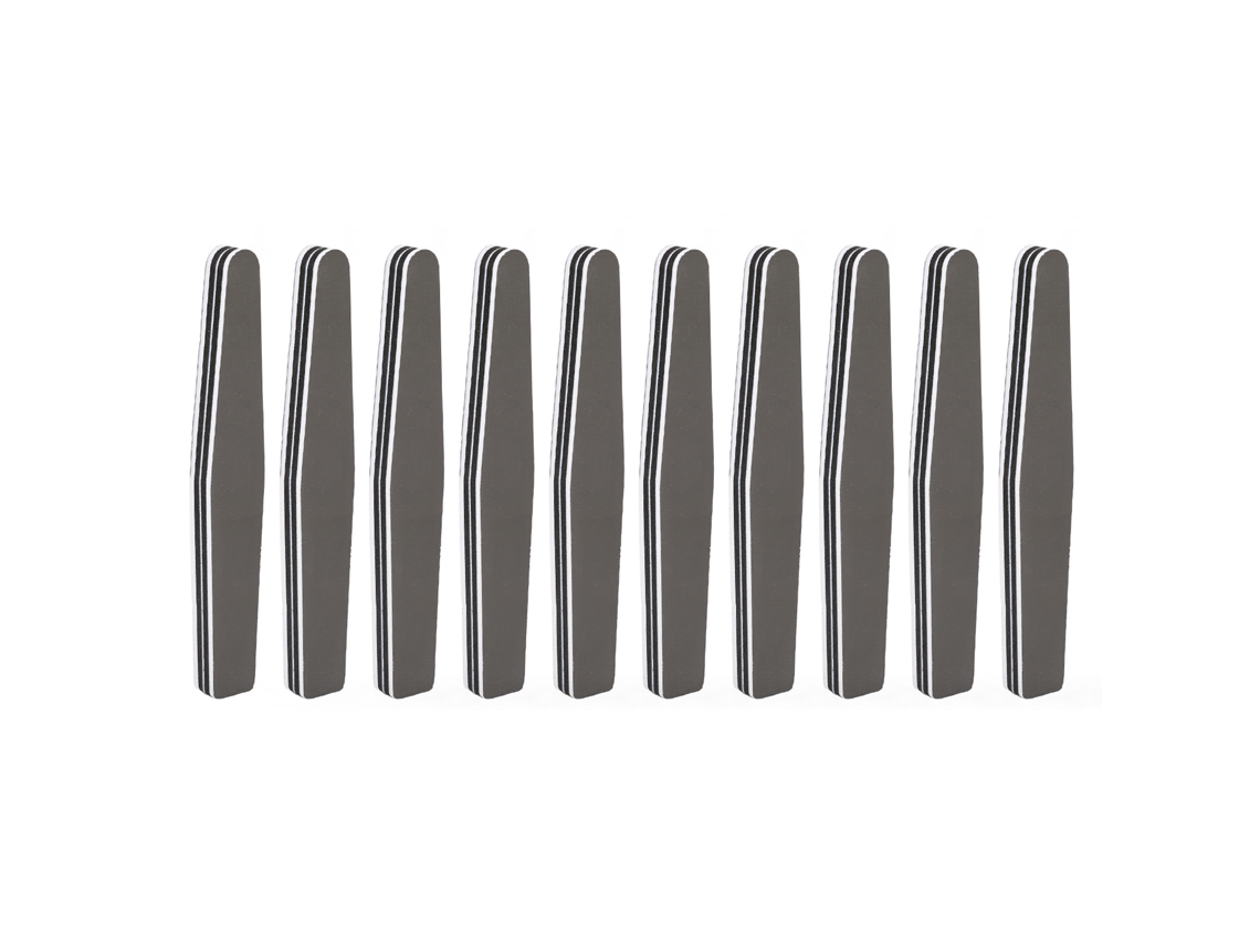 10pcs Lija De Esmalte Profesional Reutilizable Lavable Para Uñas Acrílicas Herramienta De Manicura Salón Hogar