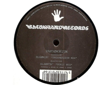 Vinil Slammin, Pandemonium Blackhand Records