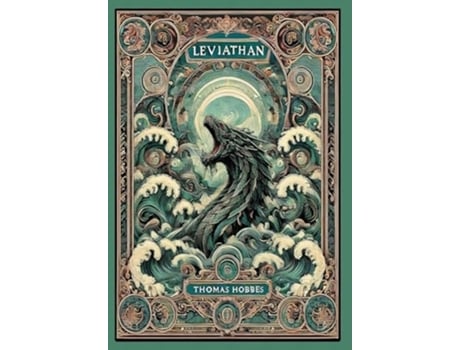 Livro Leviathan de Thomas Hobbes (Inglês - Capa Dura)