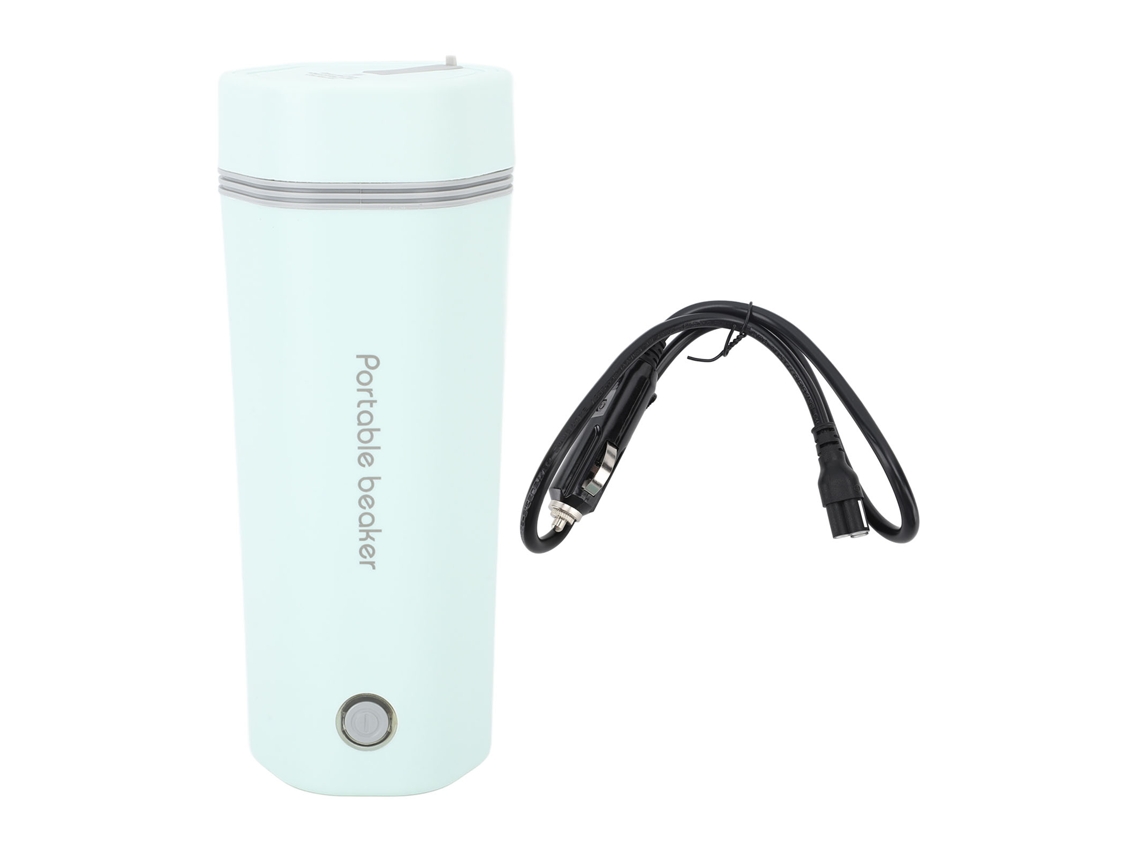 Laxiscreed Copo De Água Elétrico Portátil 24v Para Carro, Aquecimento E Fervura, Verde Claro