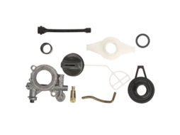 Kit de bomba de óleo com engrenagem helicoidal para Husqvarna 372xp 365 371 385 390 362 570 575 576