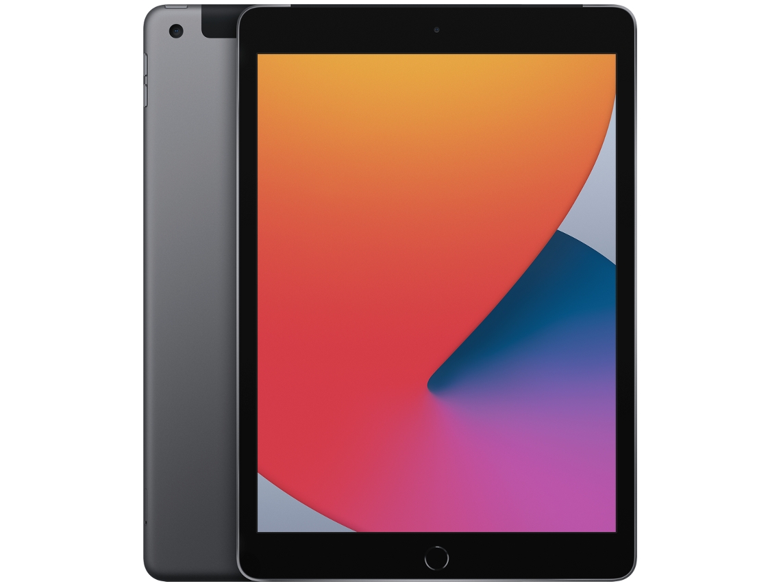Apple Ipad 10.2 Polegadas 8th Gen (2020) 128gb Wifi + Cellular / Cinzento / Recondicionado Como Novo