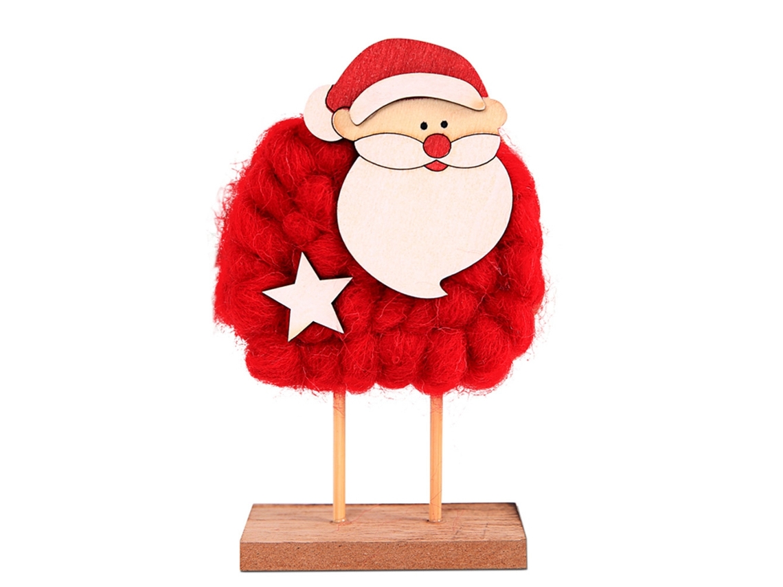 Boneco Santa Claus Laxiscreed De Natal Para Decoração De Interior, Casa, Escritório Ou Shopping Em Ambiente Festivo