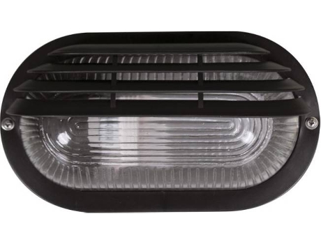 Aplique Exterior  Caima (Máx. 60W - Alumínio - Preto)