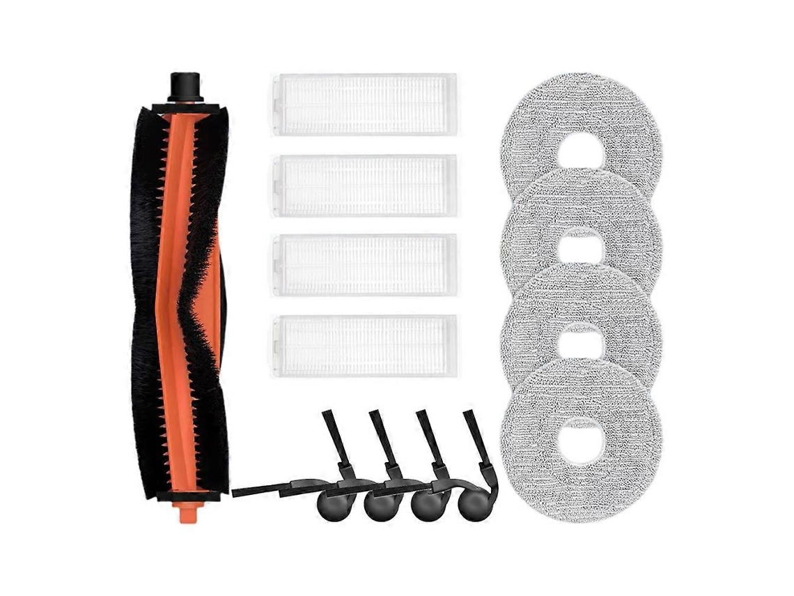 Peças De Reposição E Acessórios Para Aspirador Robô Xiaomi S40 Pro / Ov71gl: Escova Lateral Principal, Filtro Hepa E Pano De Limpeza.
