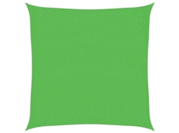 Para sol Estilo Vela 160 G/m² 3,6x3,6 M Pead Verde claro MAISON EXCLUSIVE
