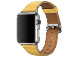 Pulseira De Couro Clássica Com Botões Para Apple Watch Olysi Shop