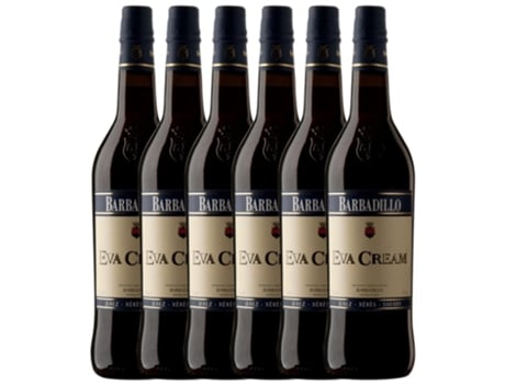 Generoso BARBADILLO Barbadillo Eva Cream Palomino Fino Jerez-Xérès-Sherry 0.75 L (6 unidades)