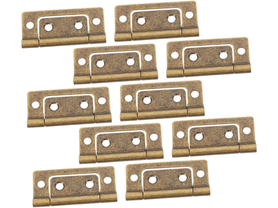 Lurrose Conjunto De 10 Porta Para Portas Armários E Em Aço Inoxidável