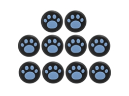 Mali capas de Silicone para Joystick com Design de Pata de Gato Universal para Switch/switch Lite
