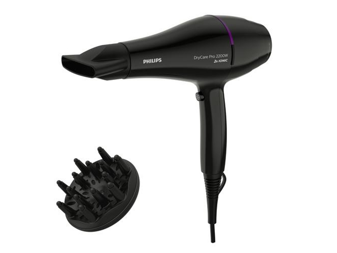 Philips Drycare Secador Profissional com 2200 W de Potência e Motor Ca