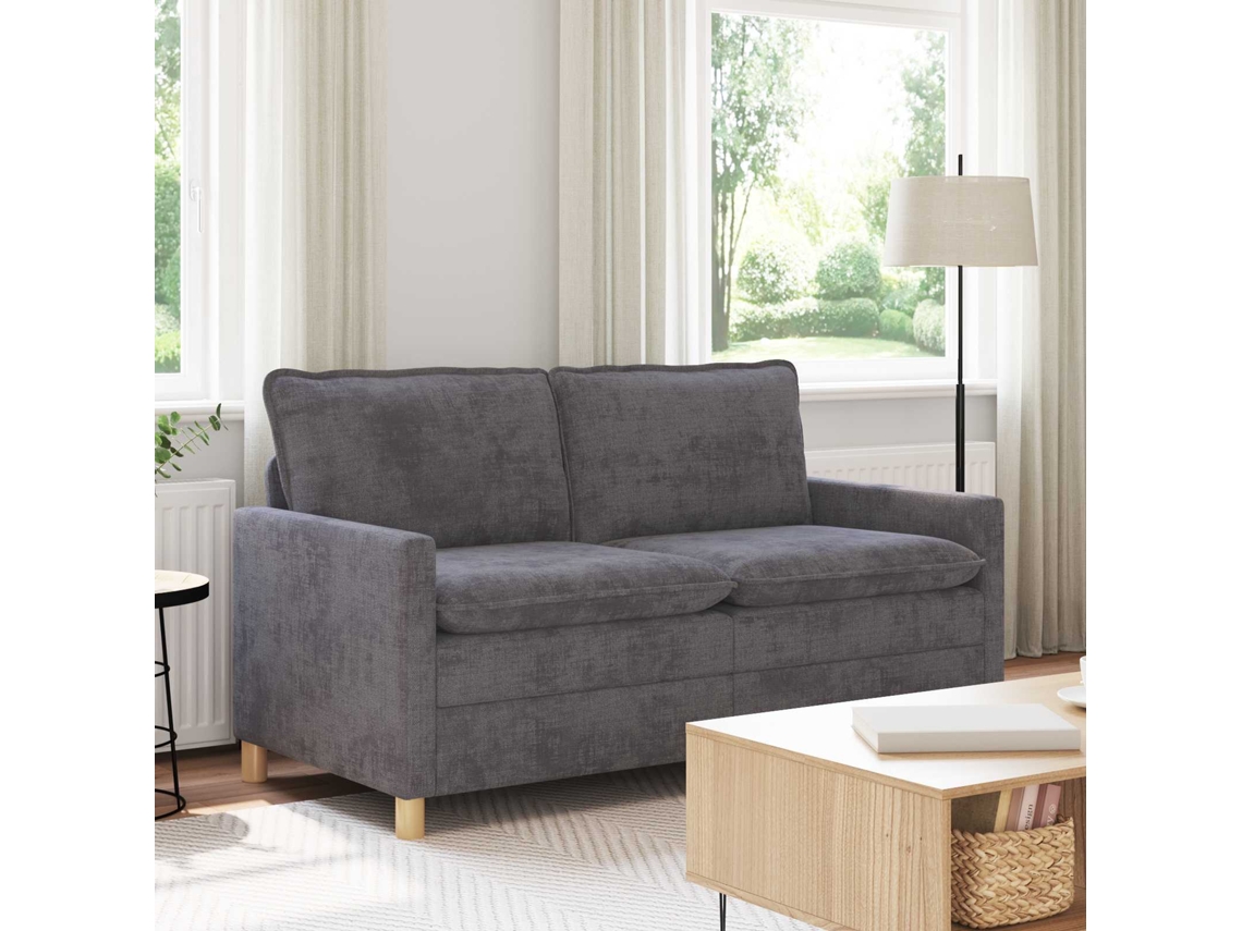 Vidaxl Sofá Cinzento-escuro 156 X 81 X 87,5 Cm Poliéster